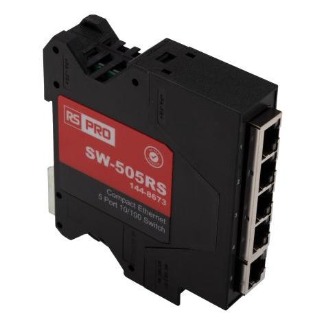 RS PRO 5-Port Compact Ethernet Switch (5 Ports) (1448673)