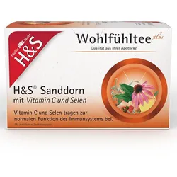 H&S Sanddorn mit Vitamin C und Selen 50 G