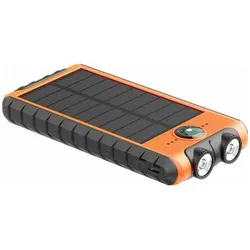 Bigben 10000 mAh USB 2A C (10000 mAh, 37 Wh), Powerbank, Schwarz, Orange