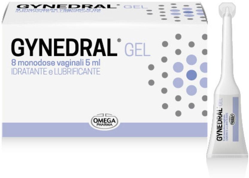 OMEGA PHARMA SpA GYNEDRAL Gel Vaginale, 8 Monodose da 5 ml