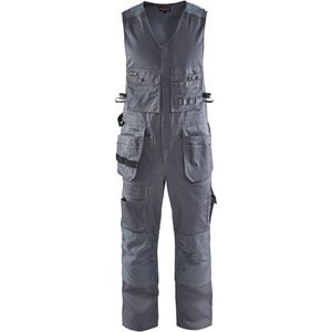 Blakläder Arbeitshose Kombihose Bodenleger, Herren, Latzhose, grau, Größe 60