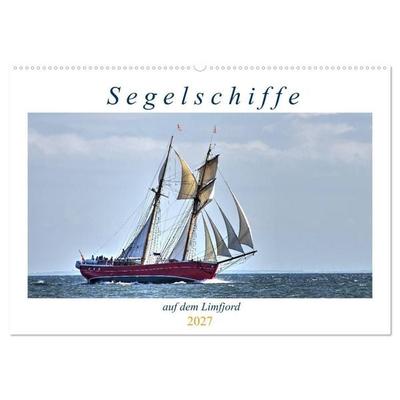 Segelschiffe auf dem Limfjord (Wandkalender 2027 DIN A2 quer), CALVENDO Monatskalender