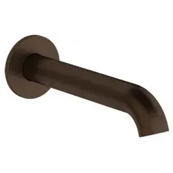 Gessi Origini Wanne-Auslauf, für separaten Einhebelmischer, Wandmontage, Ausladung 192mm, 66103845, Farbe: Dark Bronze
