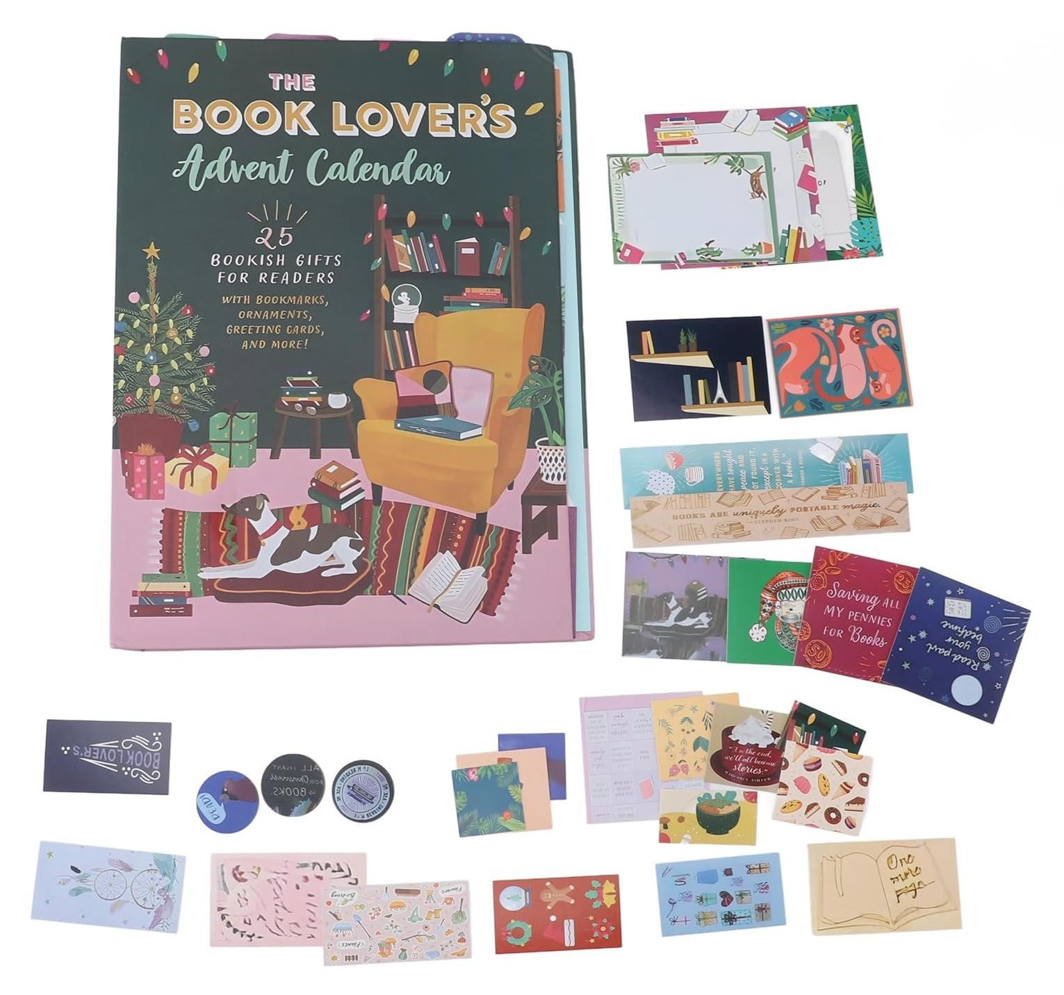 Solidchoice Adventskalender voor Boekenliefhebbers met 25 Zakjes