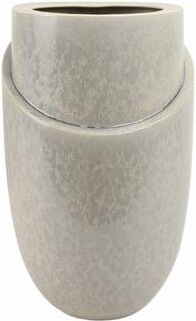 Sagebrook Home Tavira Portugal Vase, Gray, Contemporary