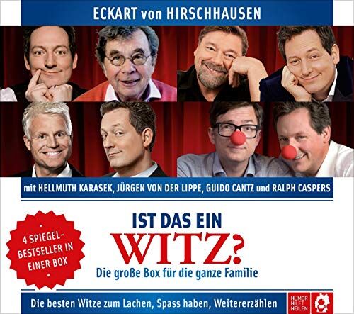 Eckart von Hirschhausen - Ist das ein Witz? Die große Box für die ganze Familie: Die besten Witze zum Lachen, Spaß haben, Weitererzählen - Preis vom 11.10.2026 03:10:56 h