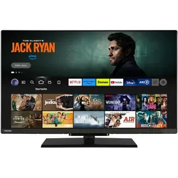 Toshiba 32LF3F63DAZ (80 cm (32 Zoll), schwarz, FullHD, HDR, Triple Tuner, Fire TV) (32", Full HD), TV, Schwarz