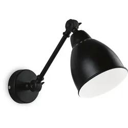Ideal Lux Wandleuchte NEWTON AP1, E27, Schwarz IDEA-027852