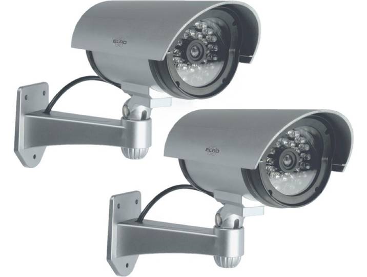 ELRO CDB25S-2 Outdoor Dummy Camera met LED's - 2 Pack