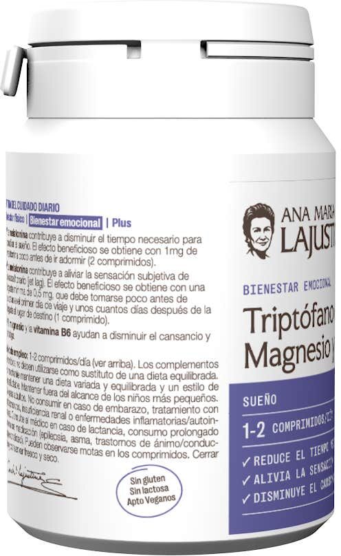 Ana Maria Lajusticia Triptófano con Melatonina + Magnesio y B6 60 comp