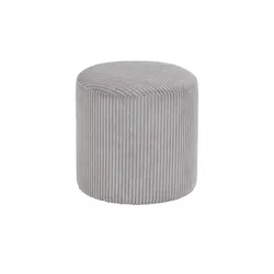 como Pouf  Marlene , grau , Maße (cm): H: 40,5  Ø: 41