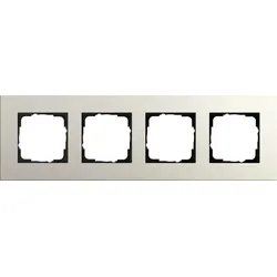 Gira 0214220 Abdeckrahmen 4f Gira Esprit Lin.Mpx.Hellgrau