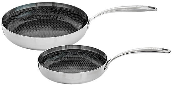 Stoven Hextra 2 Piece 20cm & 28cm Frying Pan Set