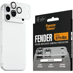 PanzerGlass® Fender Kameraschutz Silver, iPhone 18 Pro Max