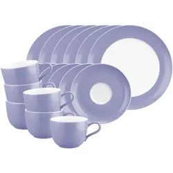 Seltmann, Geschirrset, Liberty Pure Colors Kaffeeservice (18 Stk.)