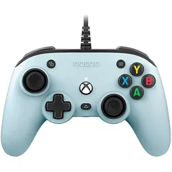 Nacon Gaming Pro Compact Controller (PC, Xbox One S, Xbox Series S, Xbox Series X), Gaming Controller, Blau