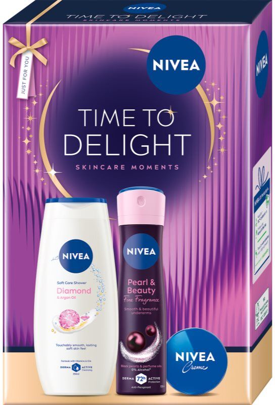 NIVEA Time to Delight gift set for the body