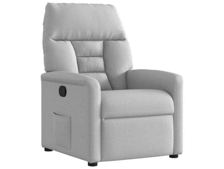 Tmriohed Relaxsessel mit Liegefunktion Verstellbarer TV Sessel Wolkengrau Ergonomischer Polstersessel mit manueller Liegefunktion bis 135 Grad für entspannte Stunden im Wohnzimmer und Schlafzimmer.