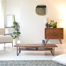 Couchtisch aus Palisanderholz Sheesham Massivholz 110x60 cm Tikamoon