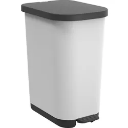 Abfalleimer RIBO 35 l (LBH 40x28,50x51,30 cm) - weiß - LBH 40x28,50x51,30 cm