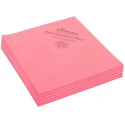 Vileda MicroClean Plus rot, Microfasertücher, 5 Stück/Pack 5 Stück im Pack