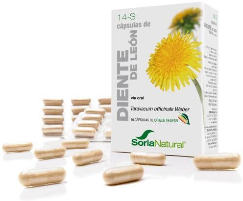 Soria Natural Capsules 14-S - Dandelion 30 Units