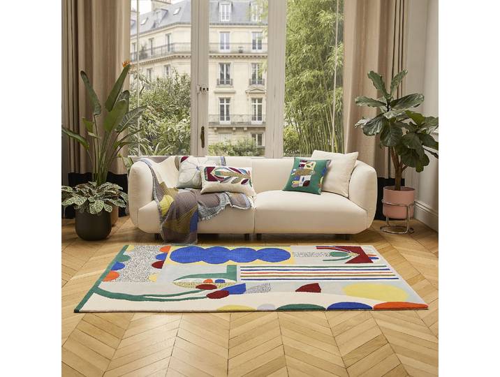 HABITAT - Tapis tufté en laine - 160 x 230 cm - Multicolore - Design by Floriane Jacques - Daniella