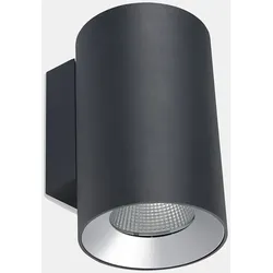 LEDS C4 Wandleuchte IP66 COSMOS WALL FIXTURE Ø131 SINGLE EMISSION LED 23W NEUTRAL weiß LEDS-05-9954-Z5-CM
