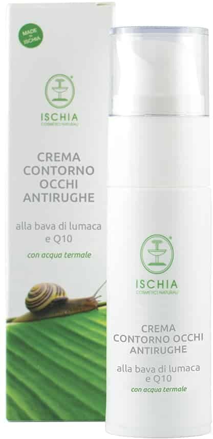 Ischia Terme CREMA CONTORNO OCCHI ANTIRUGHE ALLA BAVA DI LUMACA 96% Terme di Ischia