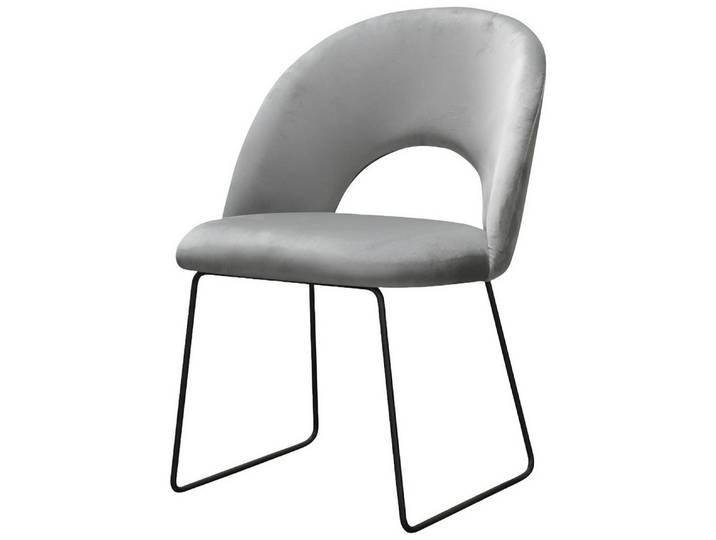 Xlmoebel Polsterstuhl Designstuhl mit gepolstertem Textilstoff für Wartezimmer und Esszimmer, Hergestellt in Europa