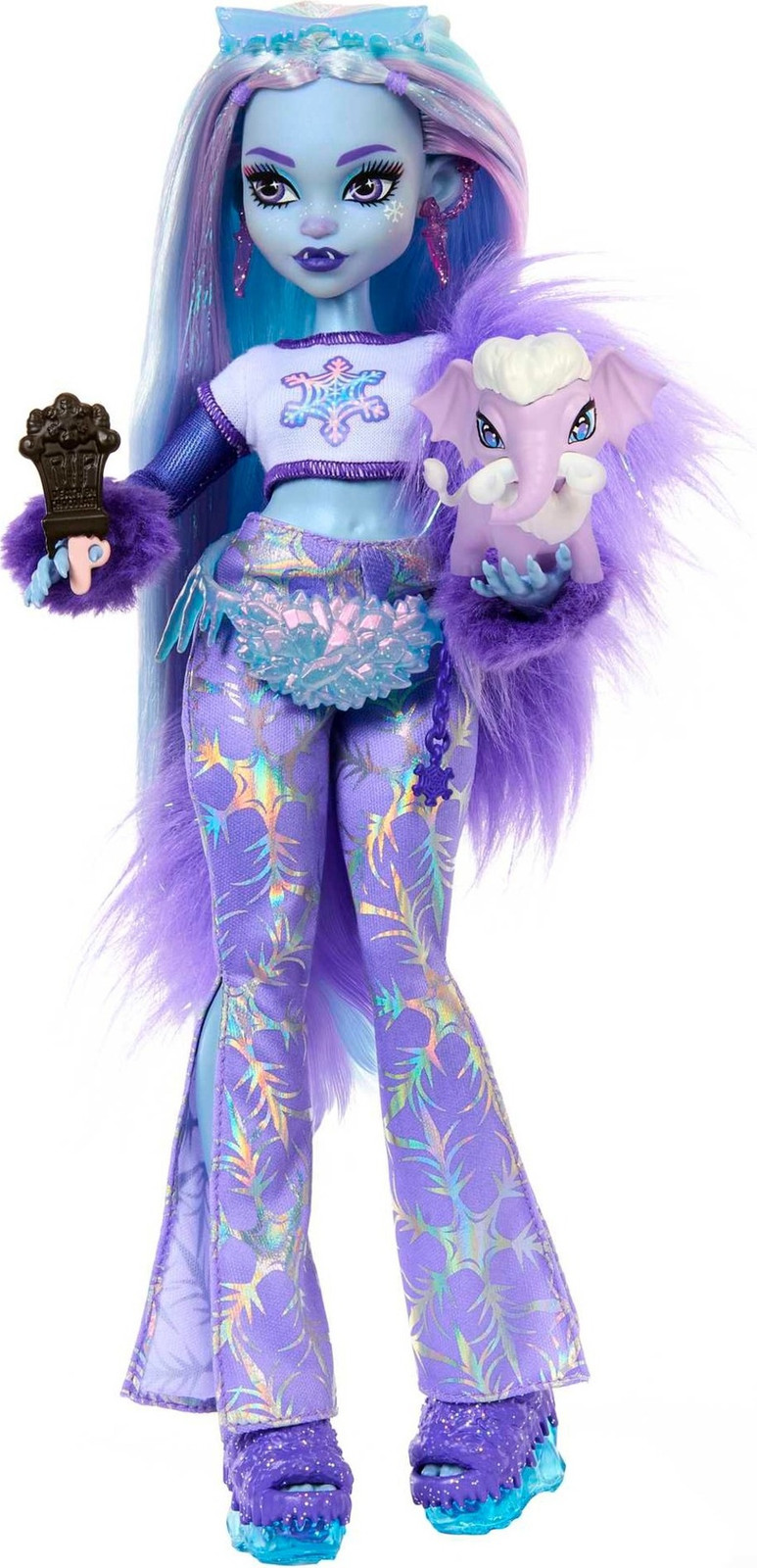 Monster High Abbey Bominable Yeti-mode pop met accessoires
