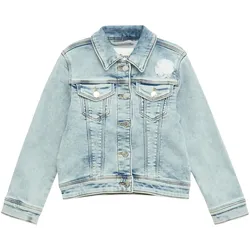 s.Oliver Jeansjacke Tüll-Blume, denim, 110