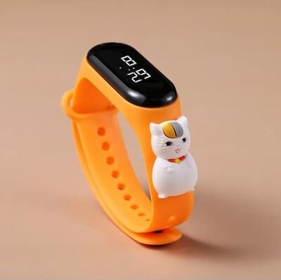 Uplift Picks Cartoon Kids LED Watch Touch Screen Waterproof Electronic Bracelet Watch For Children 06