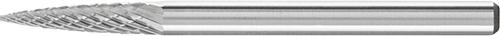PFERD Hartmetall-Kleinfrässtift mit 3 mm Schaft, Geschossform SPG (Spitzbogen), Zahnung 4