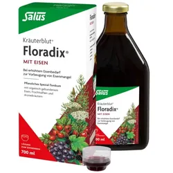 Salus Kräuterblut Floradix mit Eisen 700ml