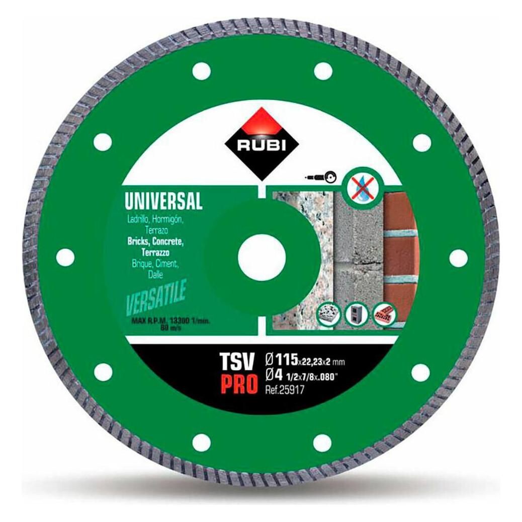 Rubi Diamond Blade Tsv 115 Pro Turbo Dry (32673182)