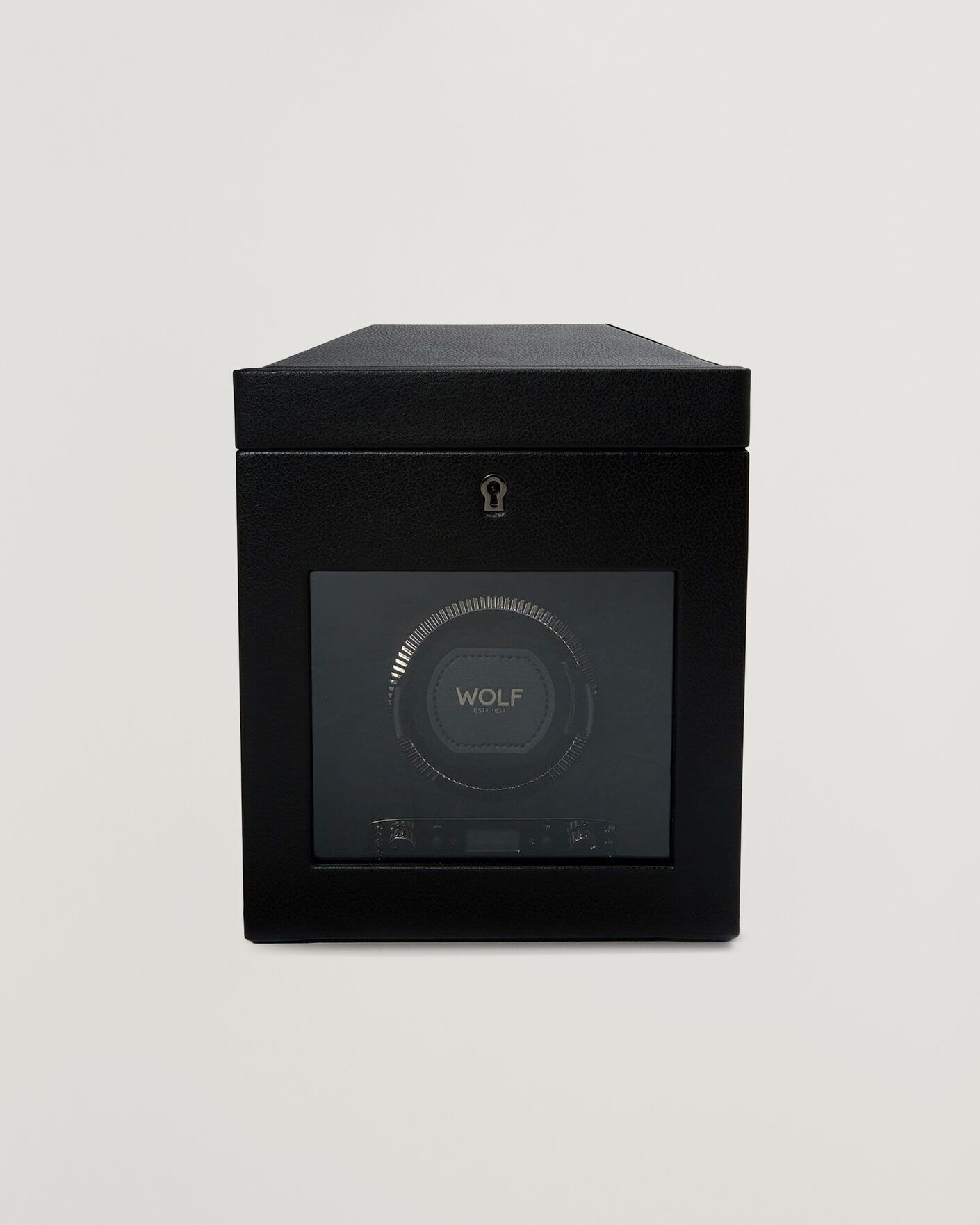 WOLF British Racing Single Watch Winder With Storage Black men One size Sort