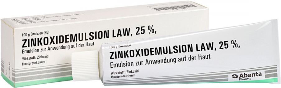 Zinkoxid Emulsion Law