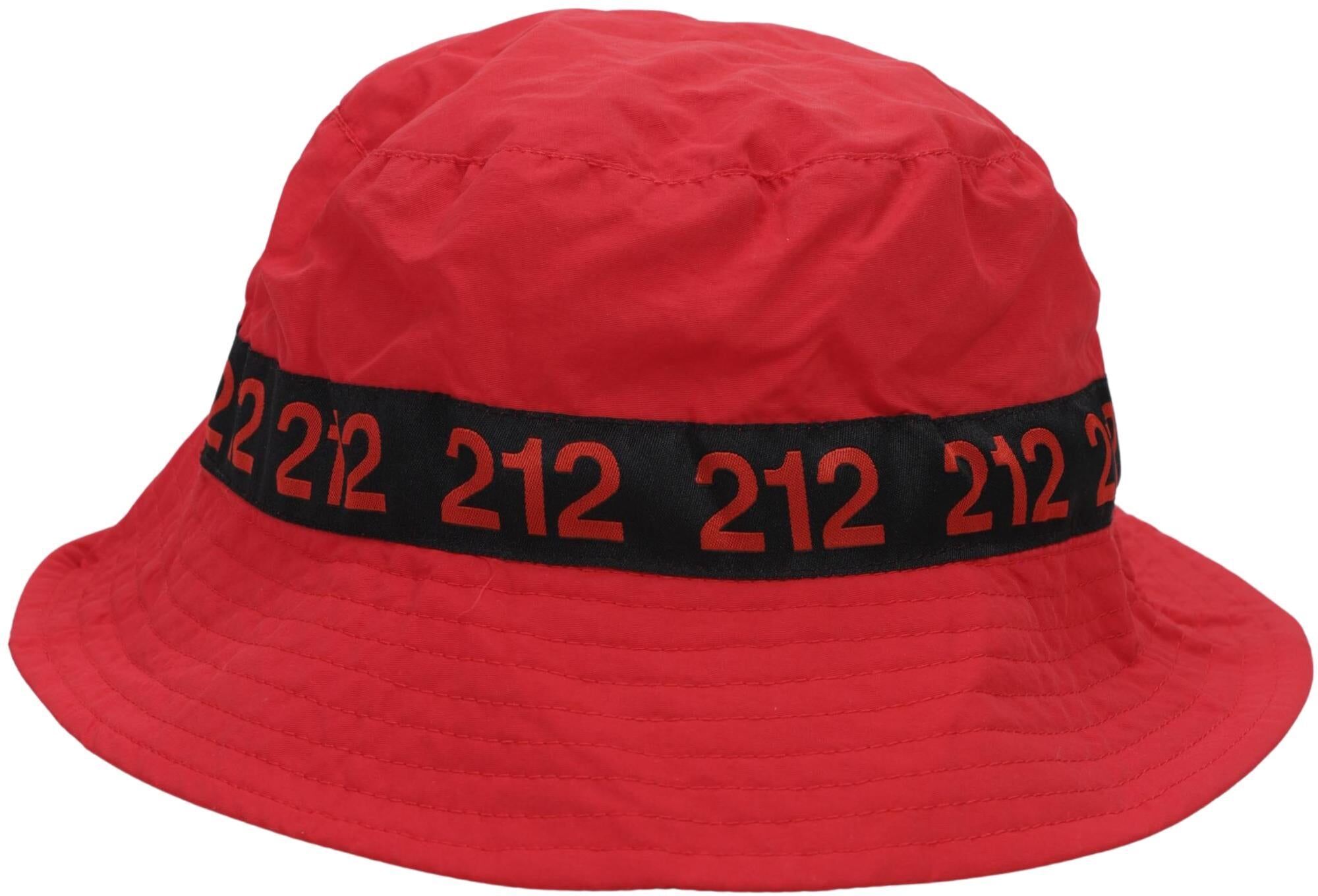 Carolina Herrera Damen Hut oder Mütze, Rot, Gr. EU 54, Synthetik / Baumwolle - Second Hand