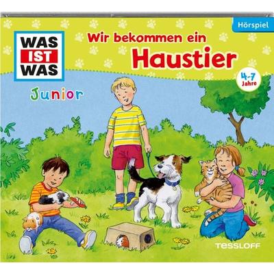 WAS IST WAS Junior Hörspiel. Wir bekommen ein Haustier - Viviane Michele Antonie Koppelmann, CD, 9783788643430