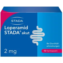 LOPERAMID STADA akut 2 mg Hartkapseln 10 St