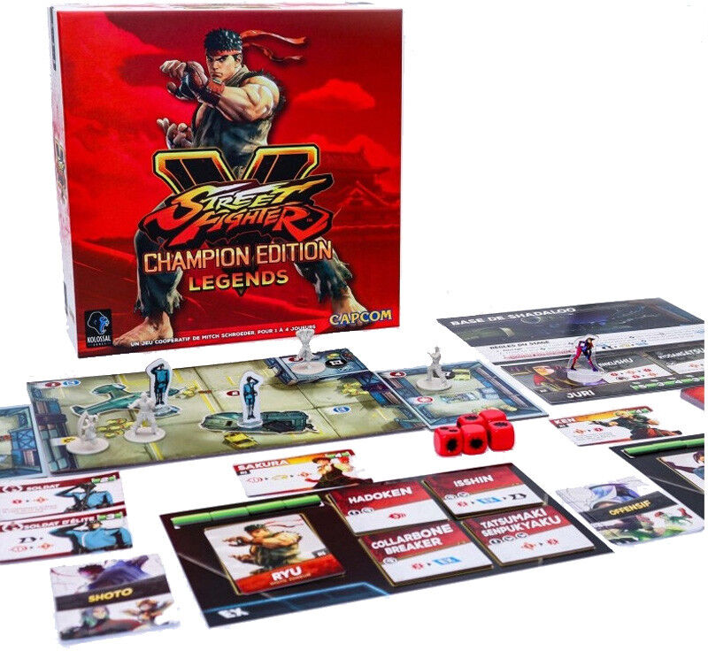Kolossal Games Street Fighter V: Champion Edition Legends - Red Edition (FR)
