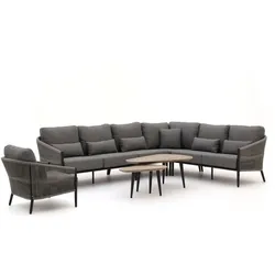 + 10 % Kassenrabatt | Bellagio Mineo/ROUGH-K Ecklounge-Set 7-teilig