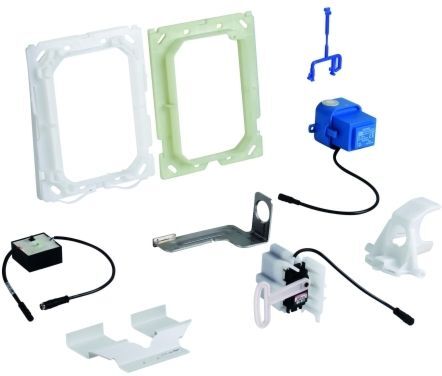 Grohe Funk-Elektronic 38778000 chrom, Wandeinbau, für manuelle Auslösung bei WC-Anlagen