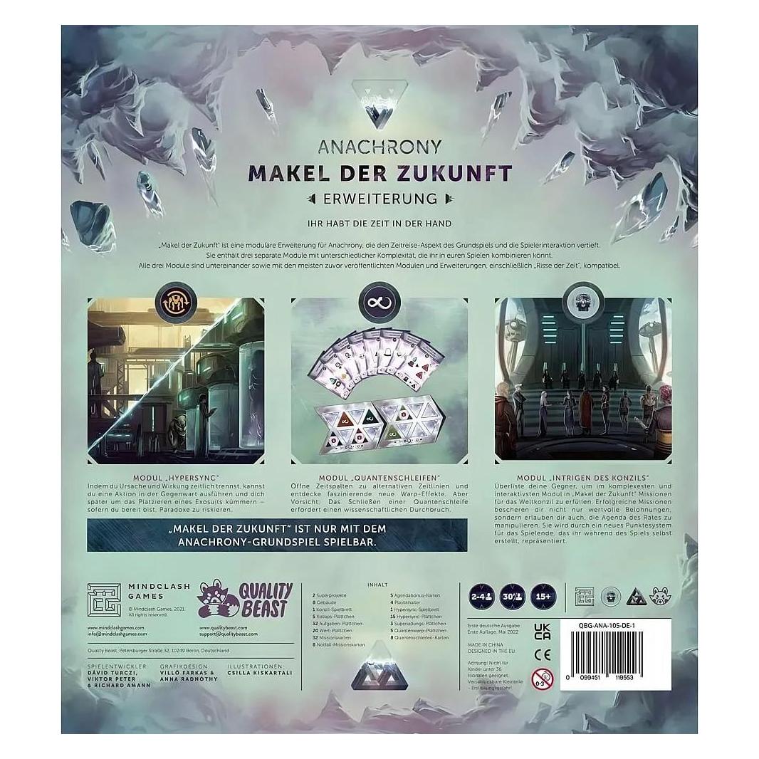 Skellig Games Anachrony - Makel der Zukunft (Erweiterung) (Deutsch, 2 - 4 Spieler) (SKE48195)