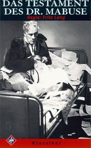 Fritz Lang - Das Testament des Dr. Mabuse [VHS] - Preis vom 11.10.2026 23:13:37 h