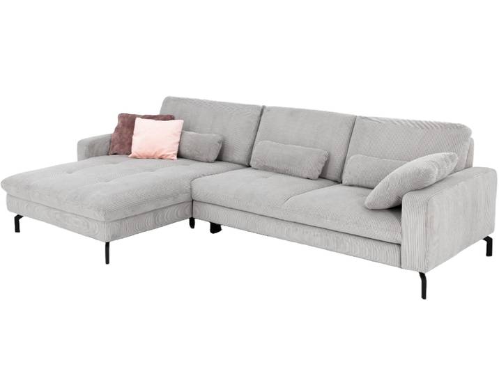 Systempolster Ecksofa 20110 Cord Grau