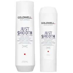 450ml Goldwell Dualsenses Just Smooth Taming Set (Shampoo 250ml + Conditioner 200ml)