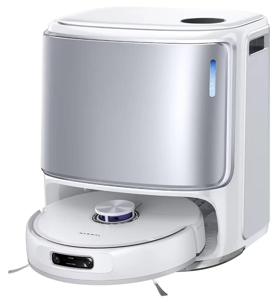 Saug- und Wischroboter - Freo Z10 Ultra - 18.000 Pa Saugkraft - KI-Doppelkamera - Heißwasser-Wischwäsche 45-75 °C - Selbstentleerung 2,5 l - Weiß