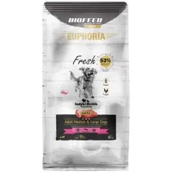 EUPHORIA Fresh mit Pute und Lamm (mittlere und große Rassen) 12kg Hundefutter